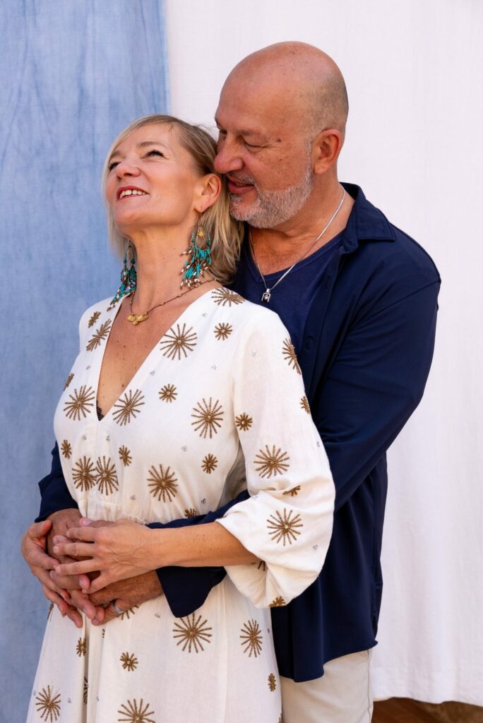 Couple photo session, Life Portraits, at MOBU STUDIO in Marseille